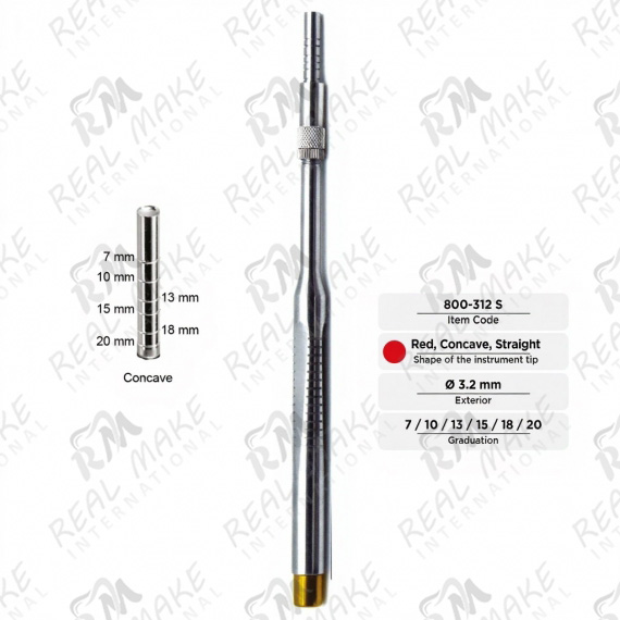 Osteotomes (Concave, Straight, Ø 3.2 mm)