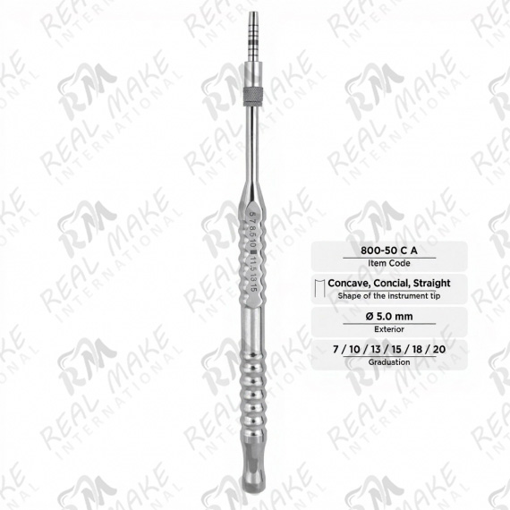 Osteotomes (Concave, Conical, Straight, Ø 5.0 mm)