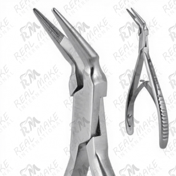 Curved Splinter Tooth Forceps