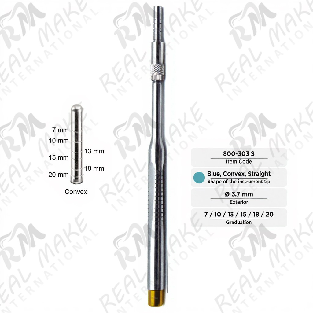 Osteotomes (Convex, Straight, Ø 3.7 mm)