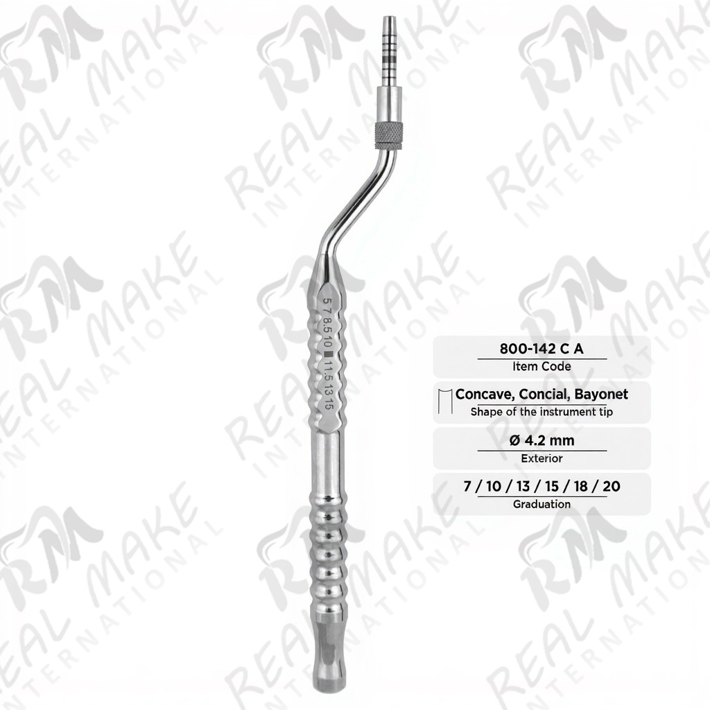 Osteotomes (Concave, Conical, Bayonet, Ø 4.2 mm)