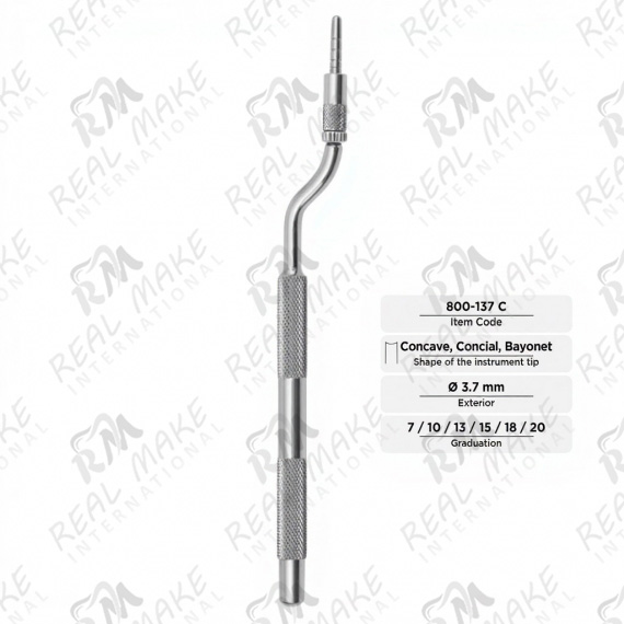 Osteotomes (Concave, Conical, Bayonet, Ø 3.7 mm)