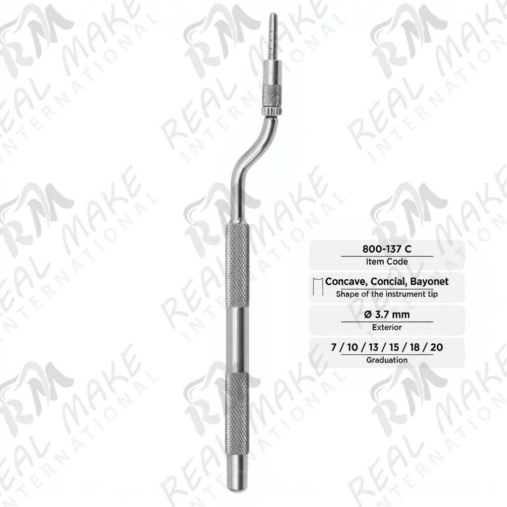 Osteotomes (Concave, Conical, Bayonet, Ø 3.7 mm)