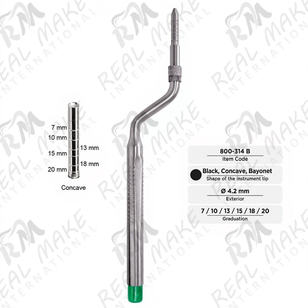 Osteotomes (Concave, Bayonet, Ø 4.2 mm)