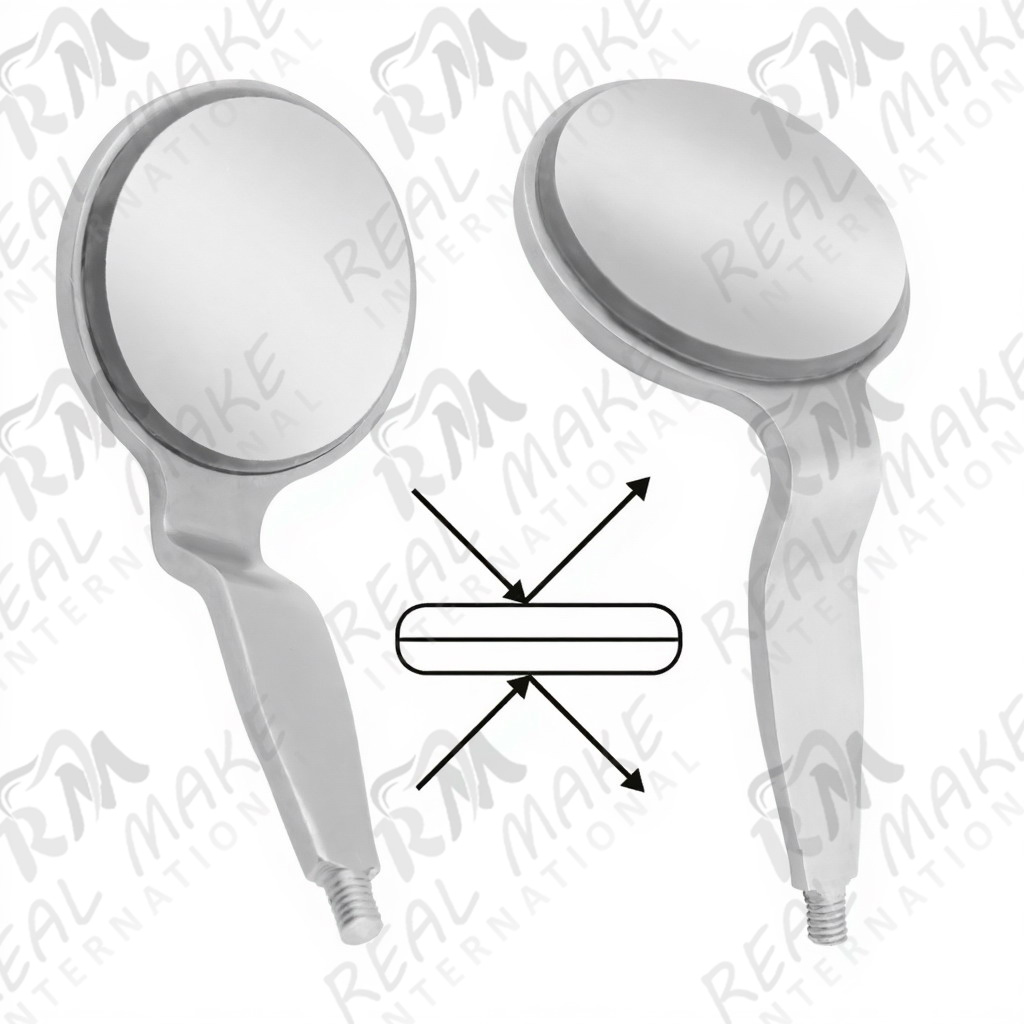 Mouth Mirror Front Surface Double Sided #5 Ø 24 mm