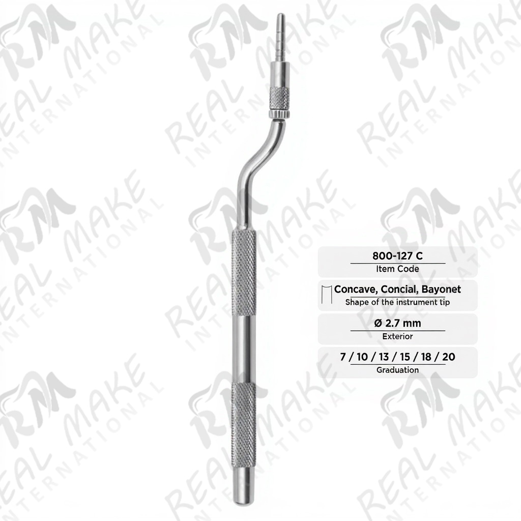 Osteotomes (Concave, Conical, Bayonet, Ø 2.7 mm)