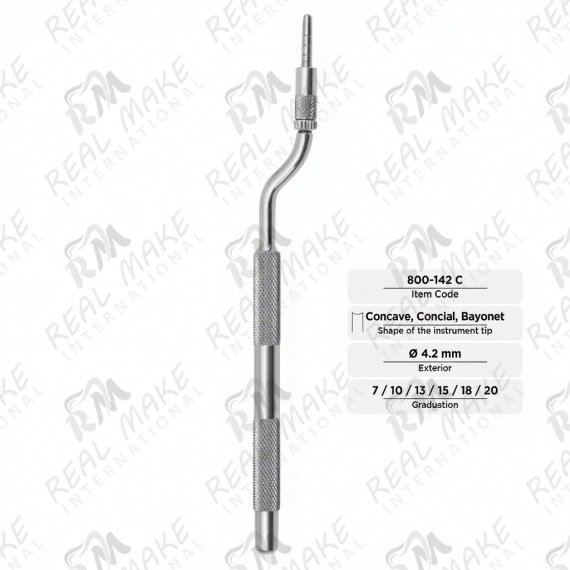 Osteotomes (Concave, Conical, Bayonet, Ø 4.2 mm)