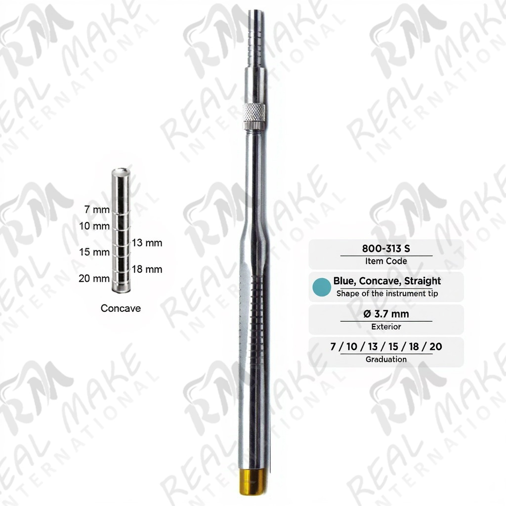 Osteotomes (Concave, Straight, Ø 3.7 mm)