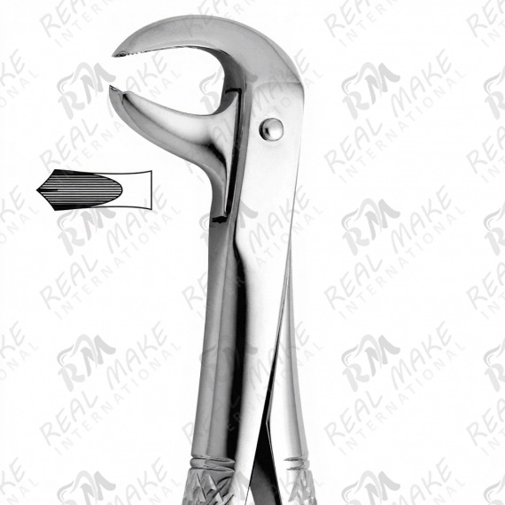 Pedodontic Tooth Forceps For Lower Molars, For Children