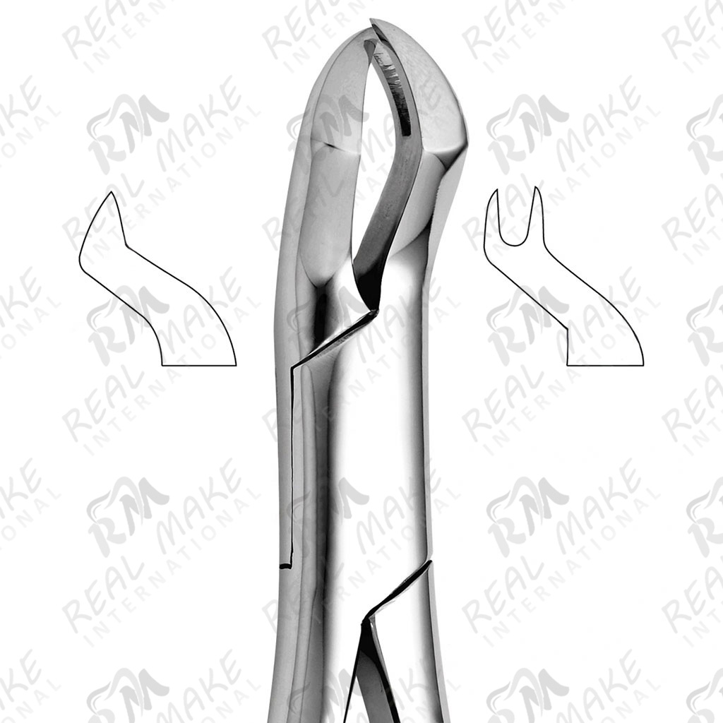 Tooth Forceps For Upper Molars Left (Nevius)