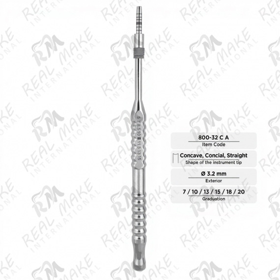 Osteotomes (Concave, Conical, Straight, Ø 3.2 mm)