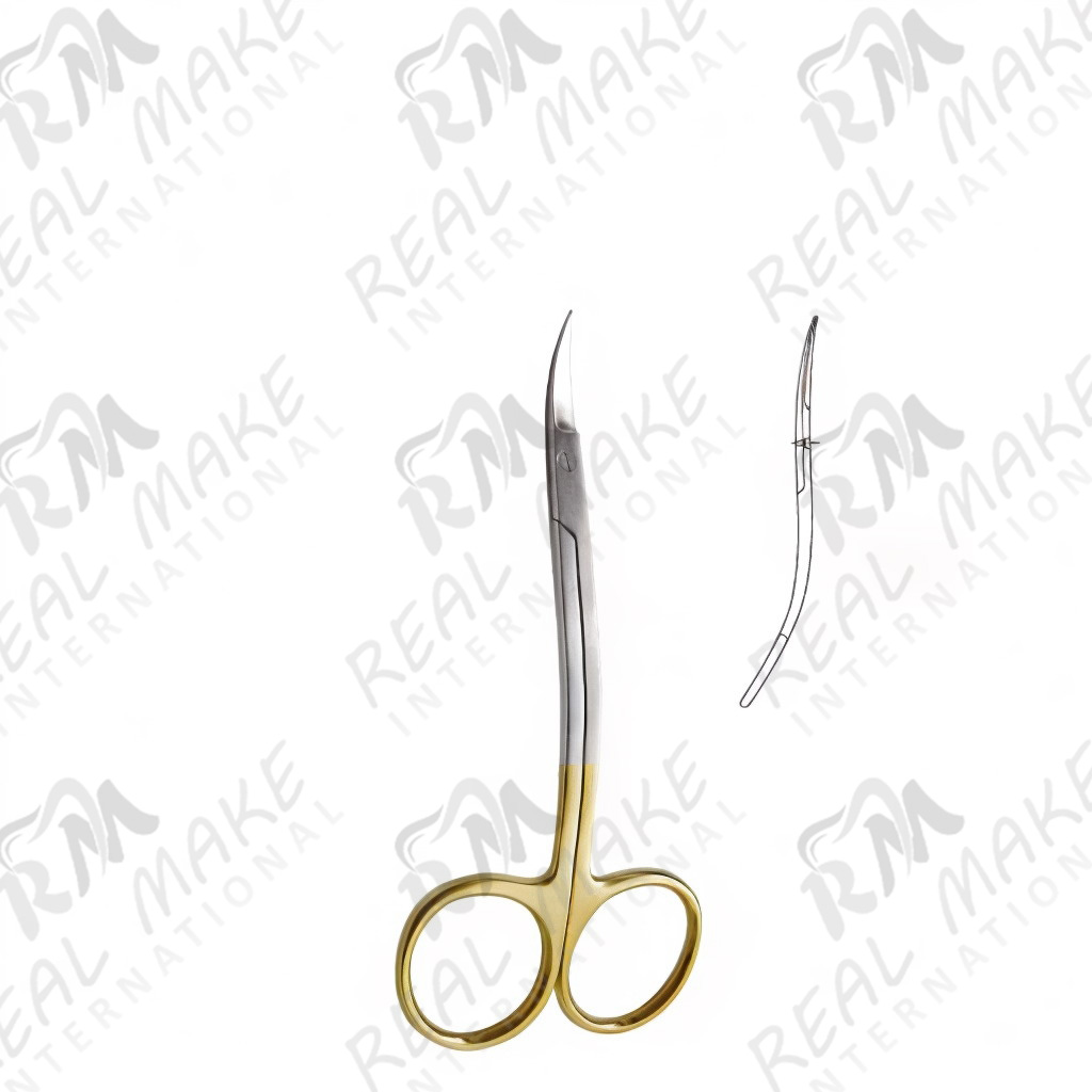 TC La Grange Scissors (Saw Edge, Double Curved)