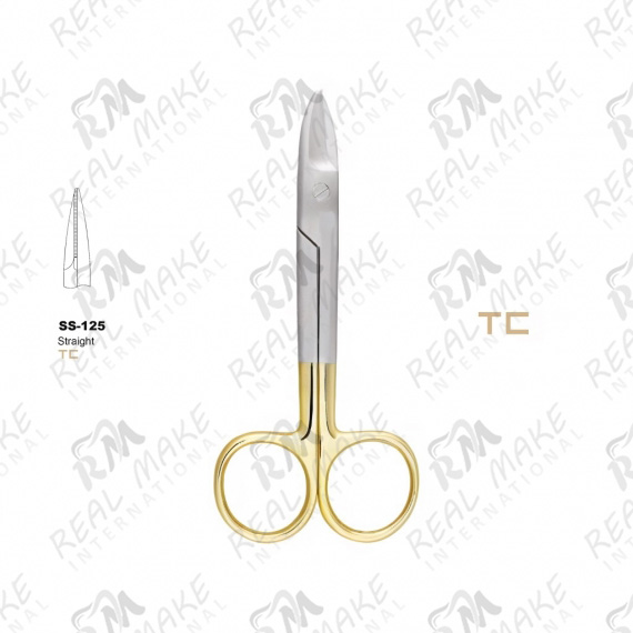 TC BeeBee Sharp Scissors (Saw Edge, Straight)