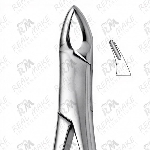 Tooth Forceps For Upper incisors, Premolars, Roots, Universal (Cryer) Code	Length 150-150	-
