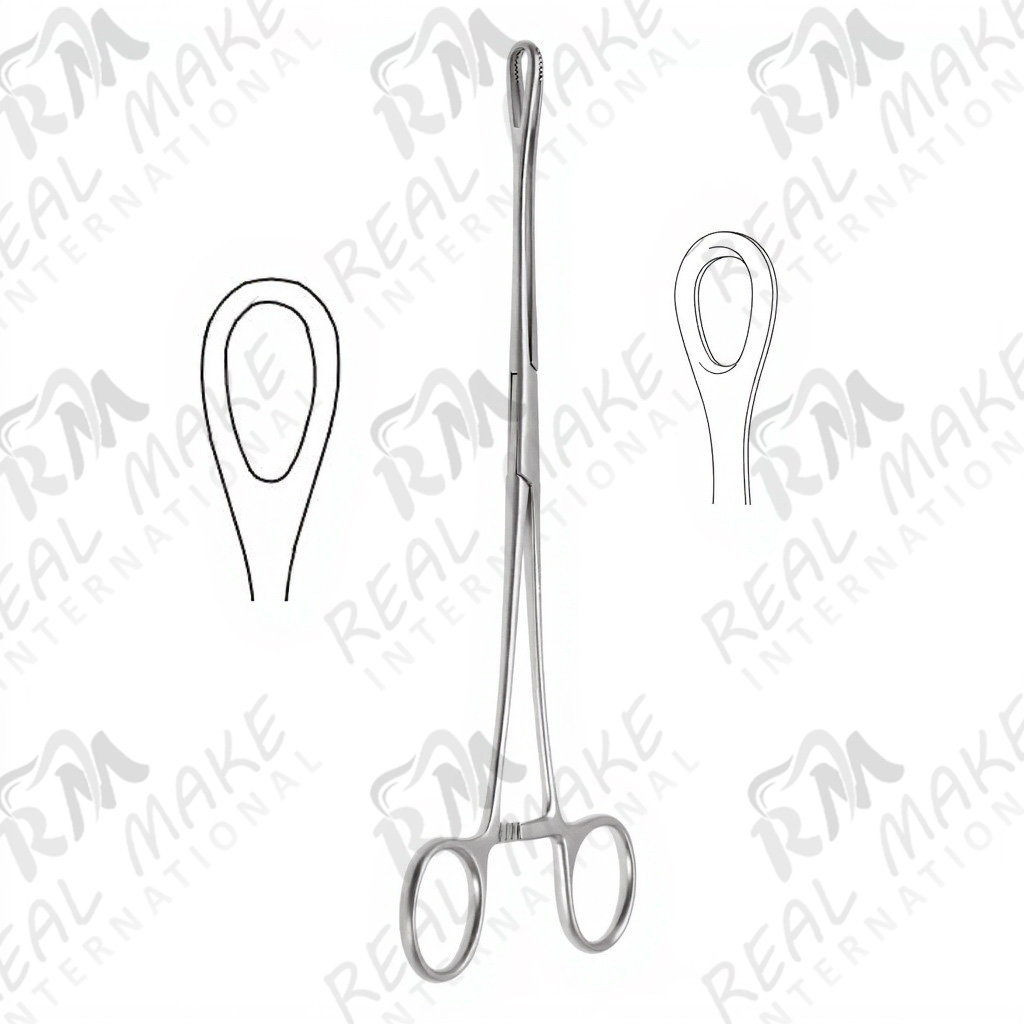 Foerster Sponge Dressing Forceps (Smooth Straight)