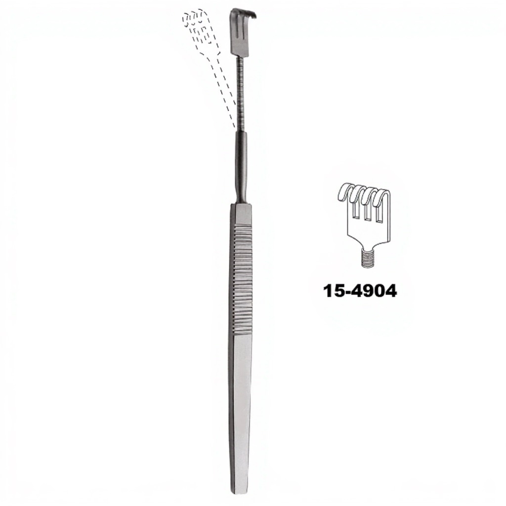  Trachea Flexible Retractor with Spring