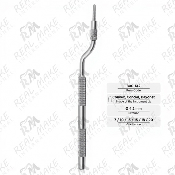 Osteotomes (Convex, Conical, Bayonet, Ø 4.2 mm)