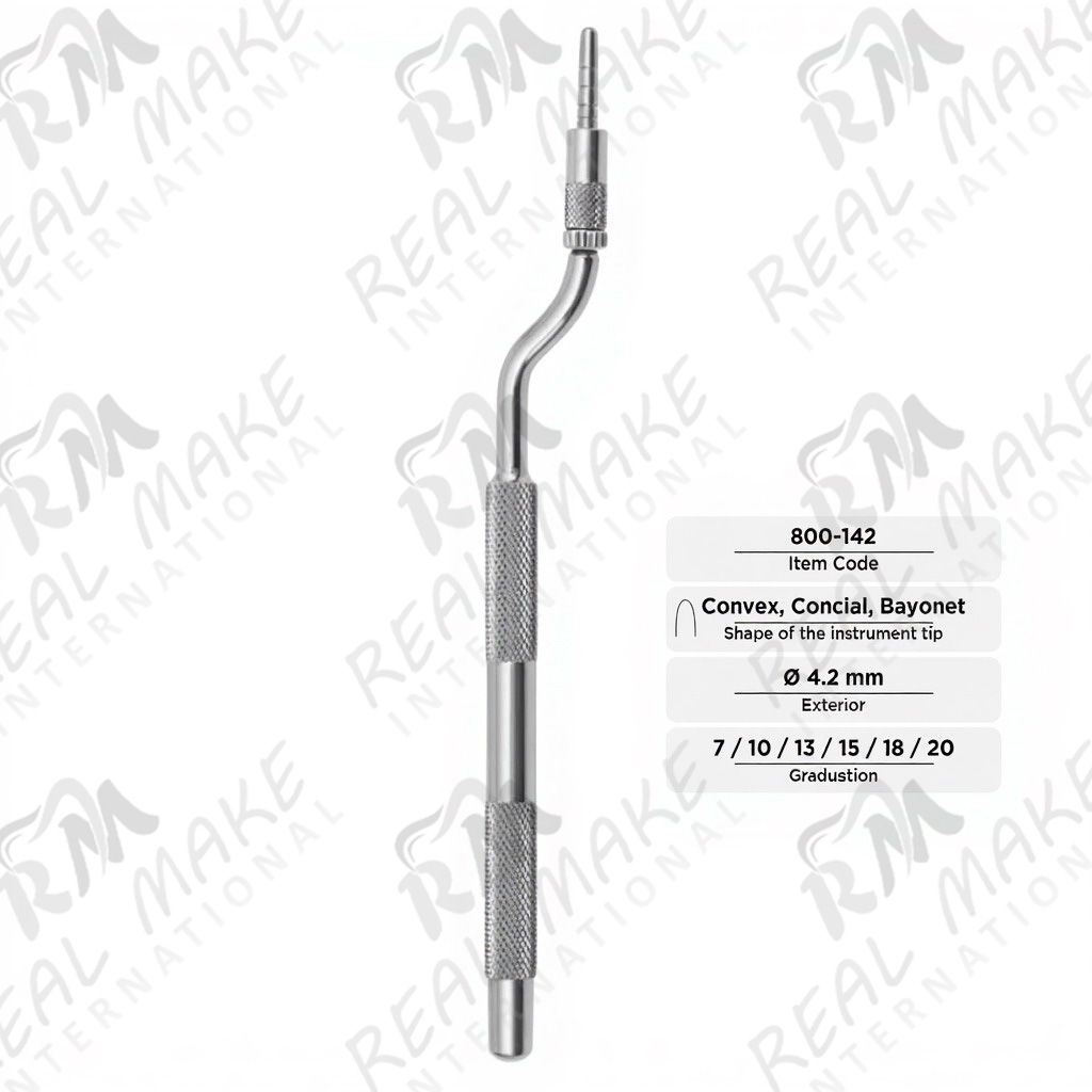 Osteotomes (Convex, Conical, Bayonet, Ø 4.2 mm)