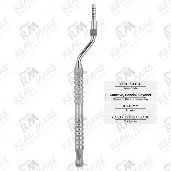 Osteotomes (Concave, Conical, Bayonet, Ø 5.0 mm)