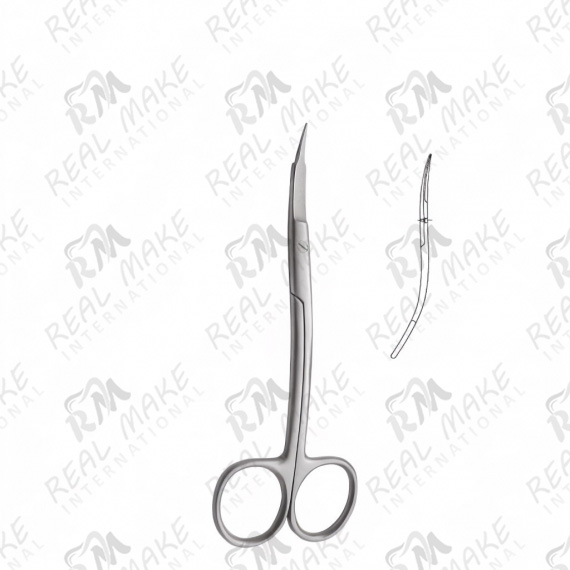 Goldman-Fox Scissors (Saw Edge, Double Curved)