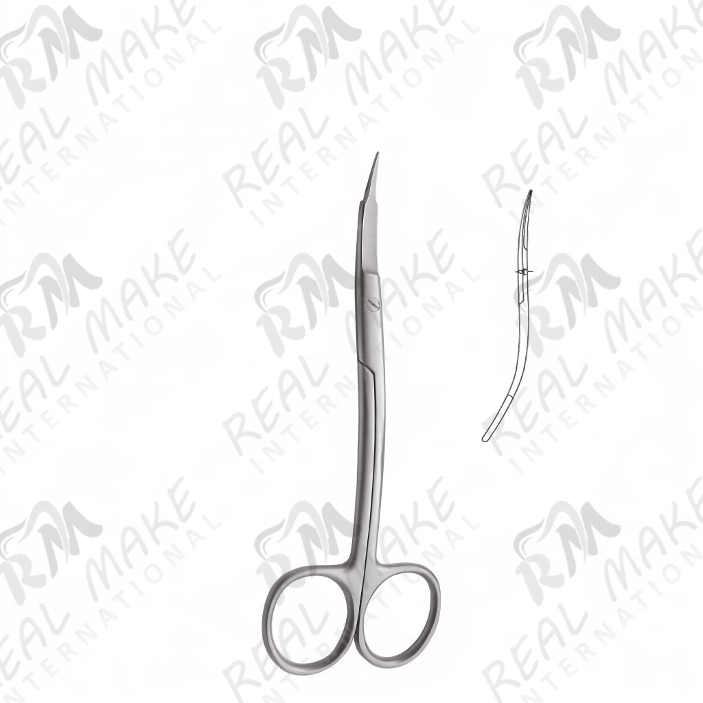 Goldman-Fox Scissors (Saw Edge, Double Curved)
