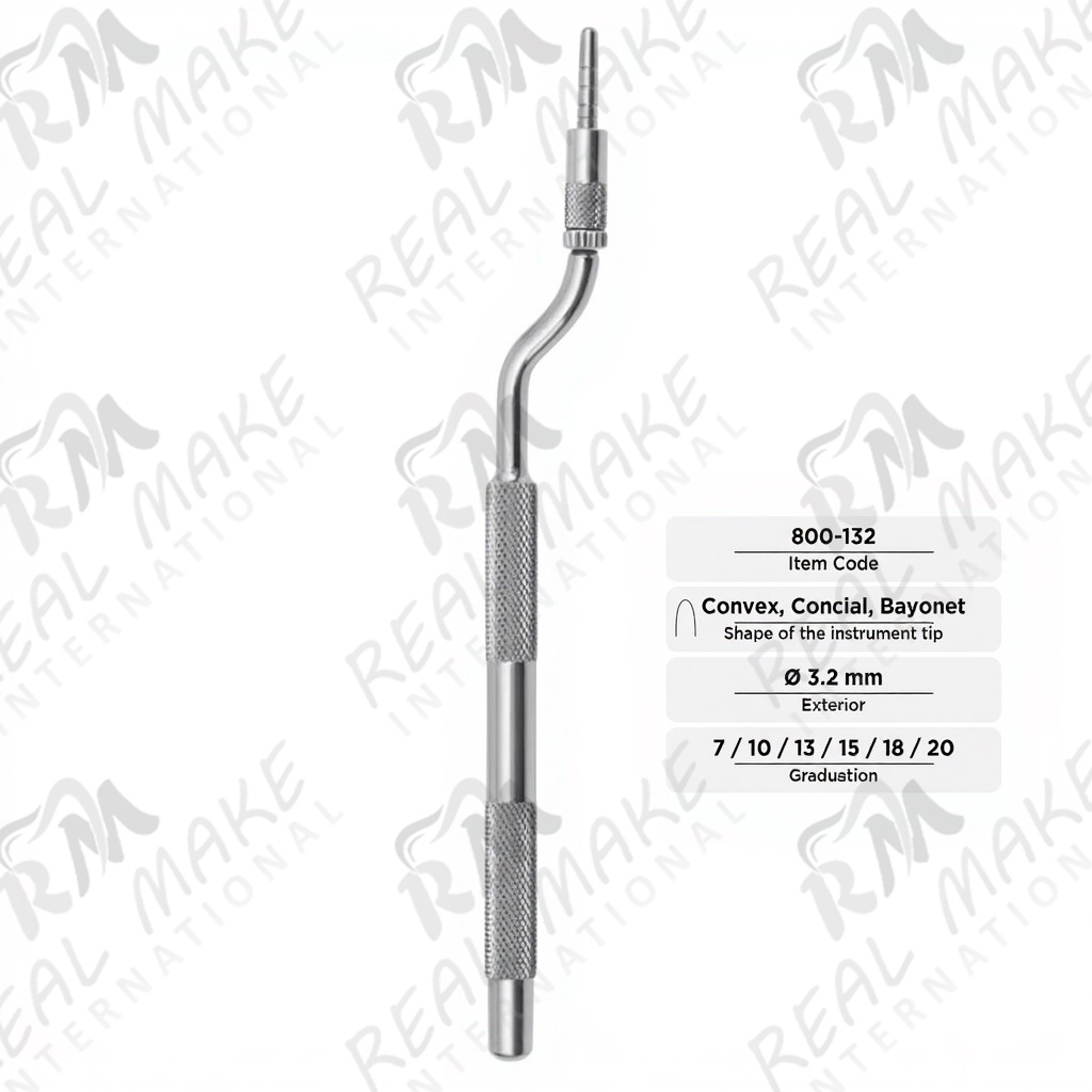 Osteotomes (Convex, Conical, Bayonet, Ø 3.2 mm)