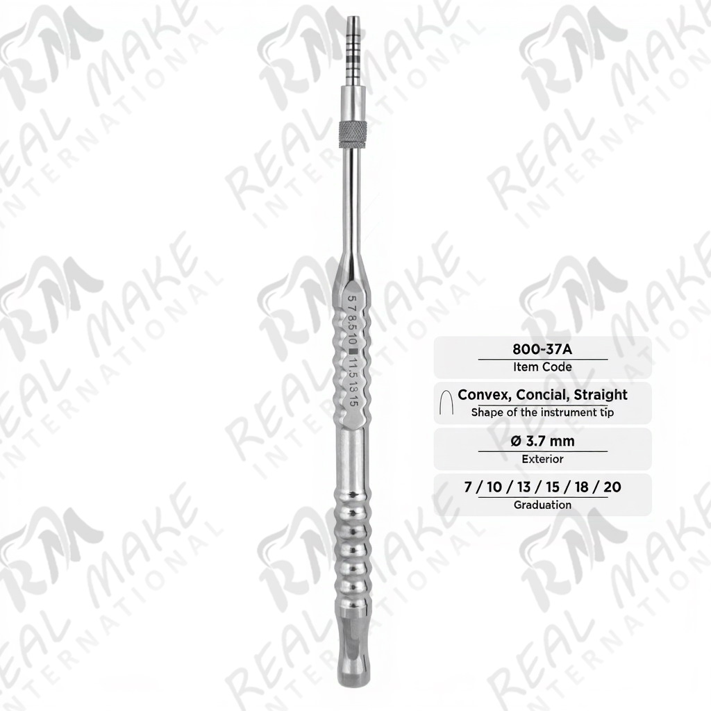 Osteotomes (Convex, Conical, Straight, Ø 3.7 mm)