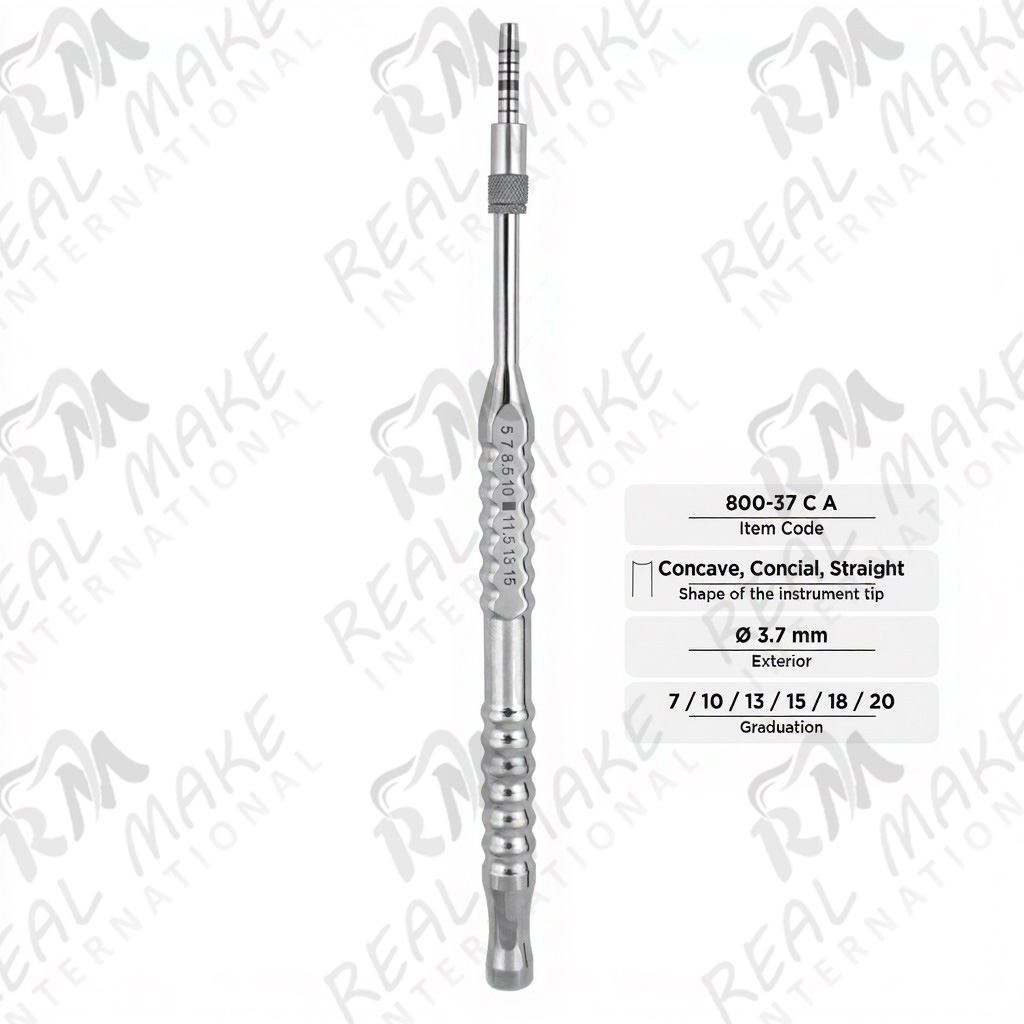 Osteotomes (Concave, Conical, Straight, Ø 3.7 mm)