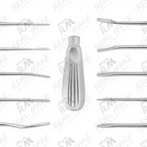 Root Elevators (Complete Set) (Metal Handle Type C)