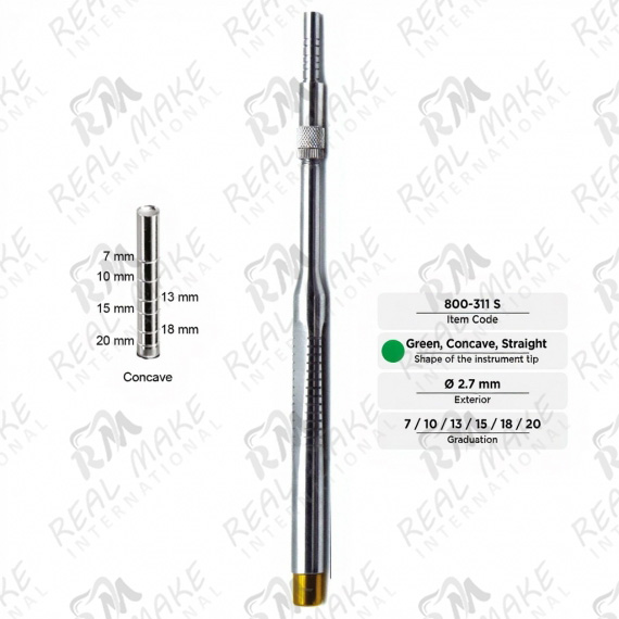 Osteotomes (Concave, Straight, Ø 2.7 mm)