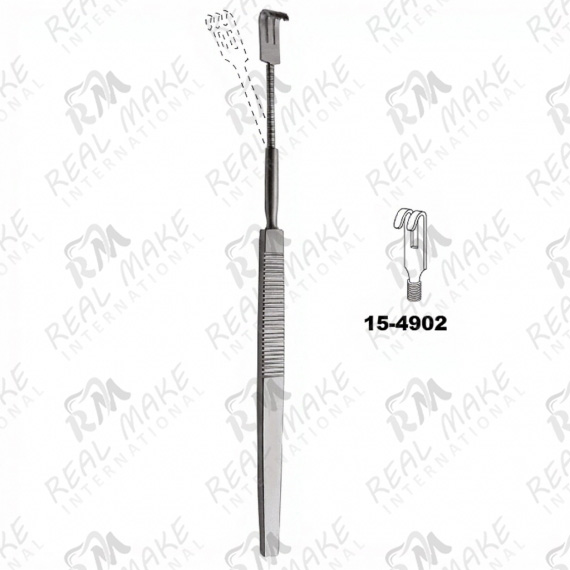 Trachea Flexible Retractor with Spring