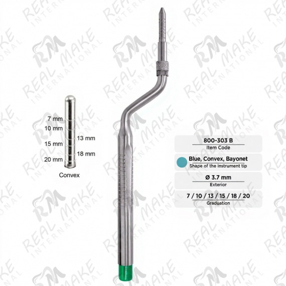  Osteotomes (Convex, Bayonet, Ø 3.7 mm)