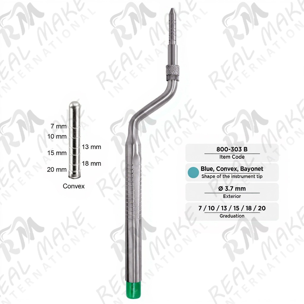  Osteotomes (Convex, Bayonet, Ø 3.7 mm)