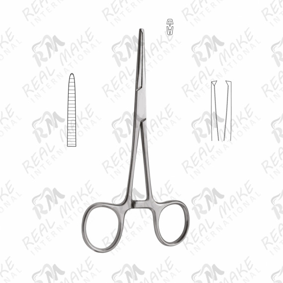 Rochester-Kocher Forceps 1x2 (Straight)