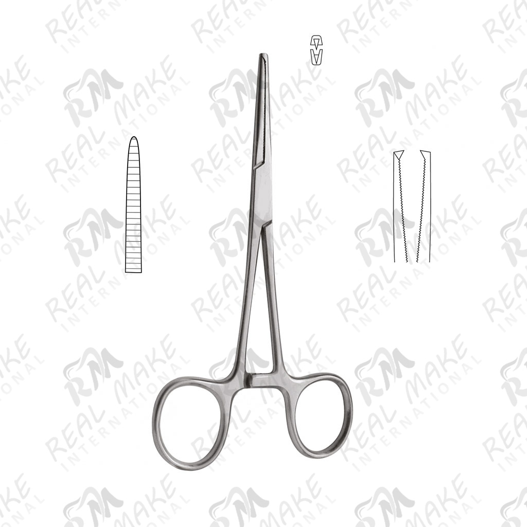 Rochester-Kocher Forceps 1x2 (Straight)