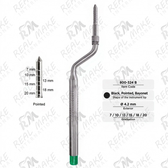 Osteotomes (Pointed, Bayonet, Ø 4.2 mm)