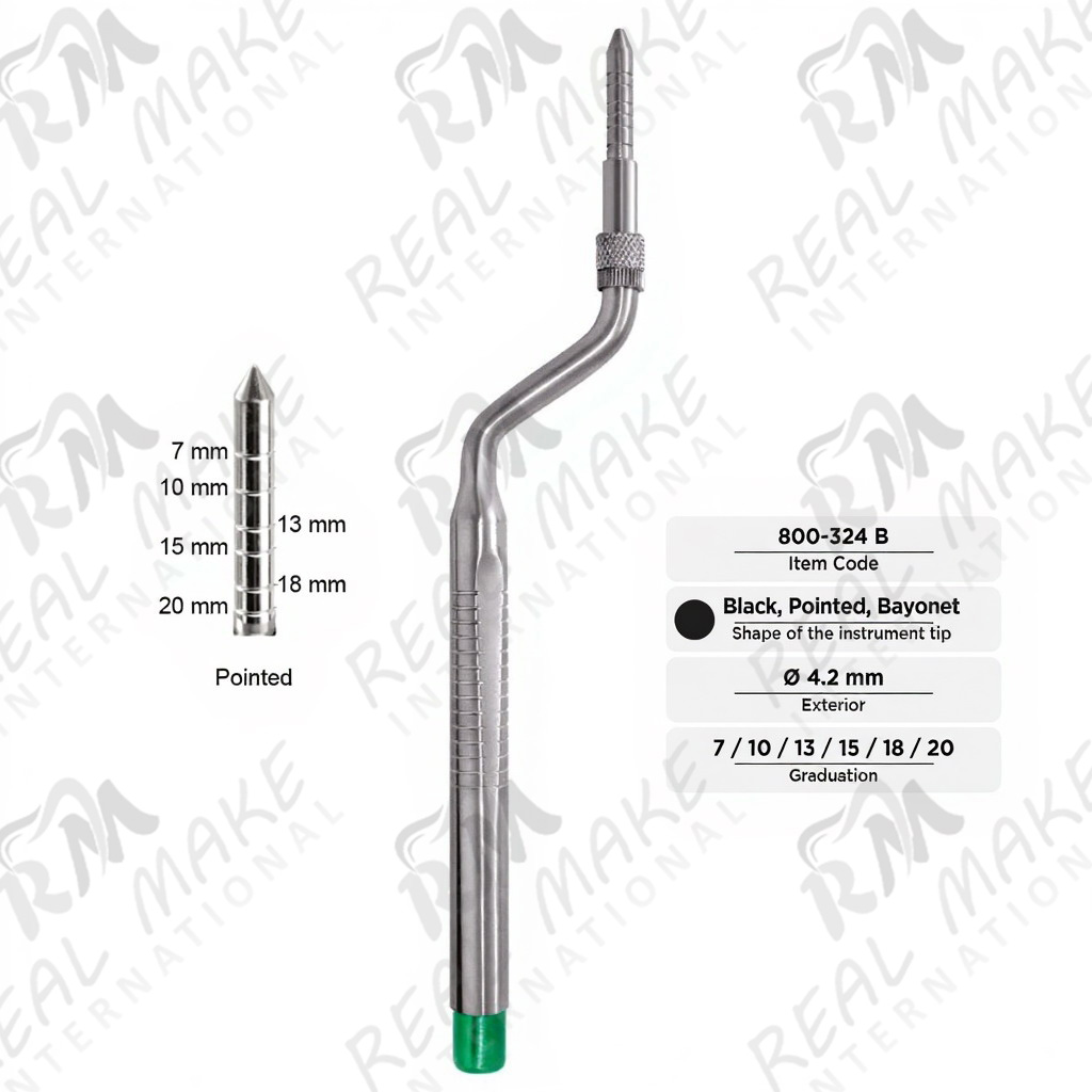 Osteotomes (Pointed, Bayonet, Ø 4.2 mm)
