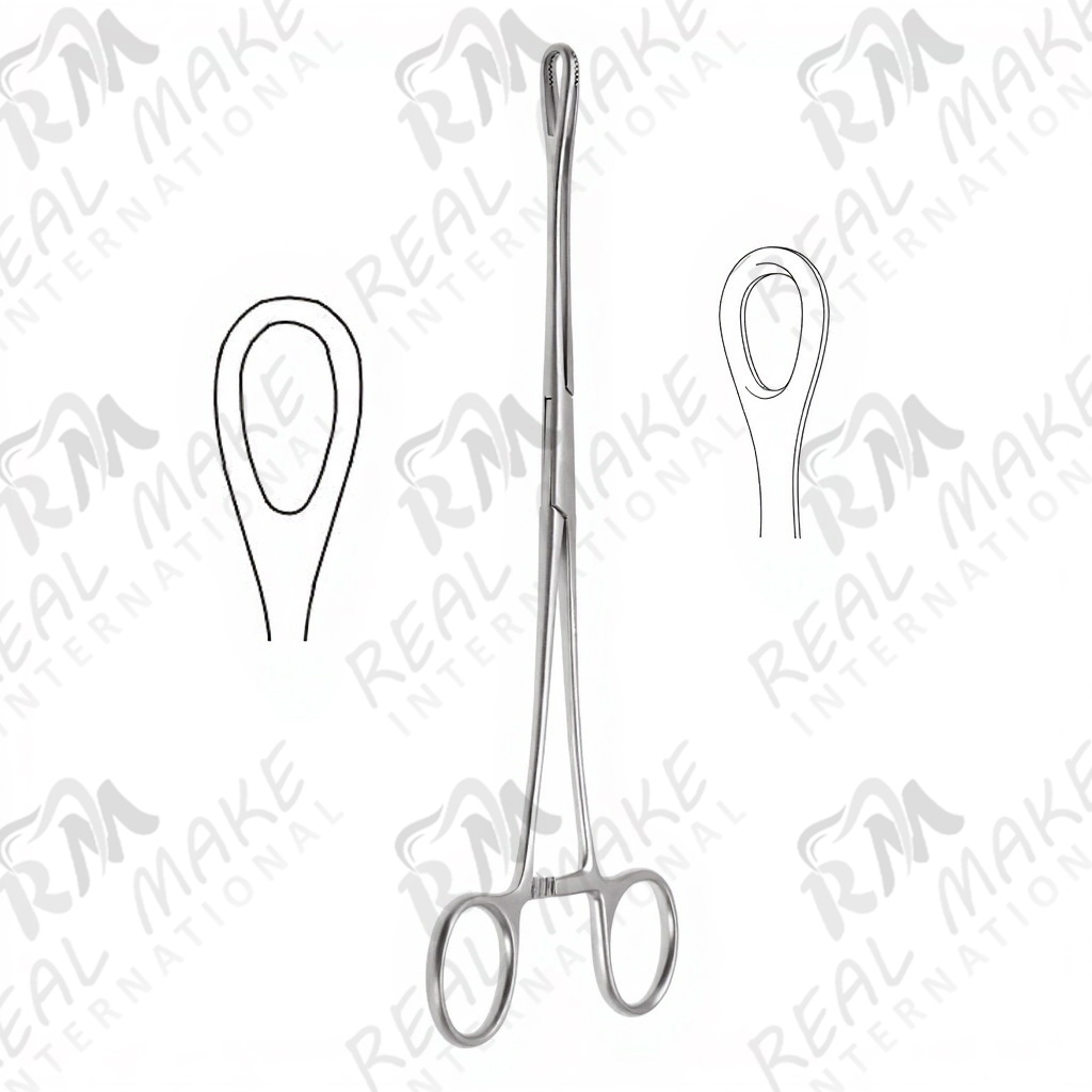 Foerster Sponge Dressing Forceps (Smooth Straight)