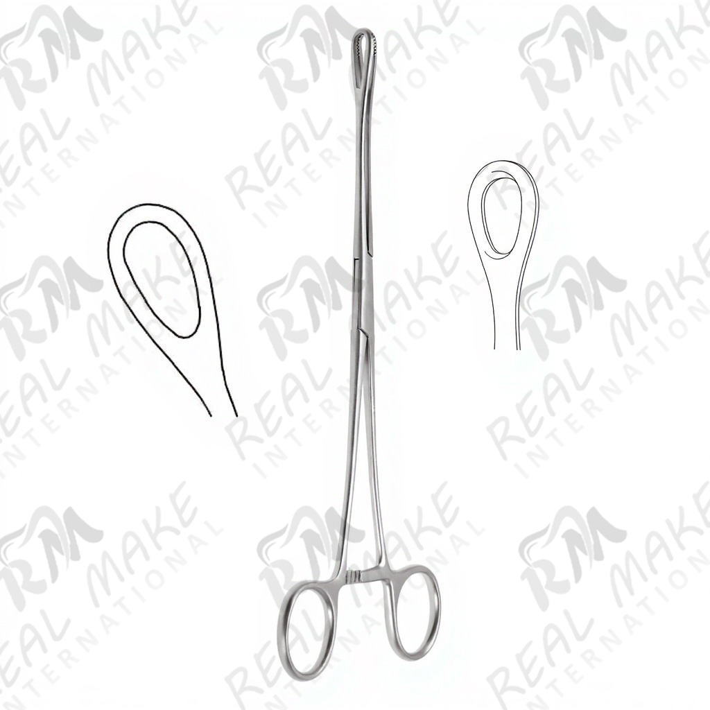 Foerster Sponge Dressing Forceps (Serrated Straight)