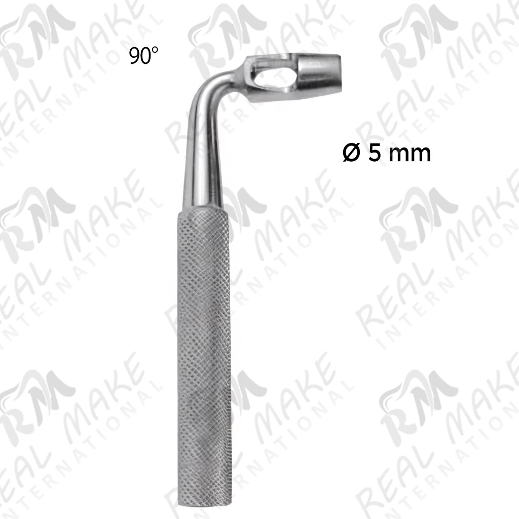 Manual Tissue Punches Keyes (Curved 90°, Ø 5 mm)
