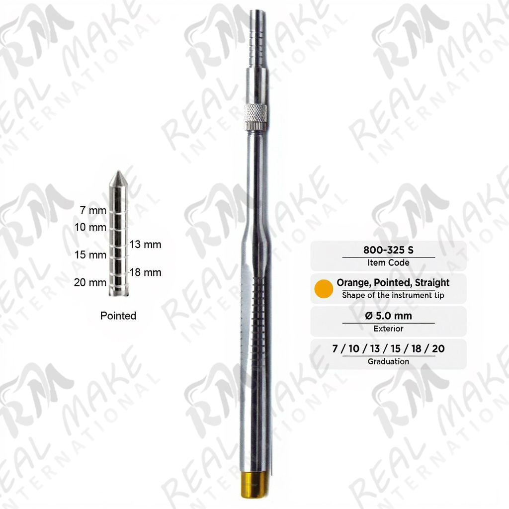 Osteotomes (Pointed, Straight, Ø 5.0 mm)